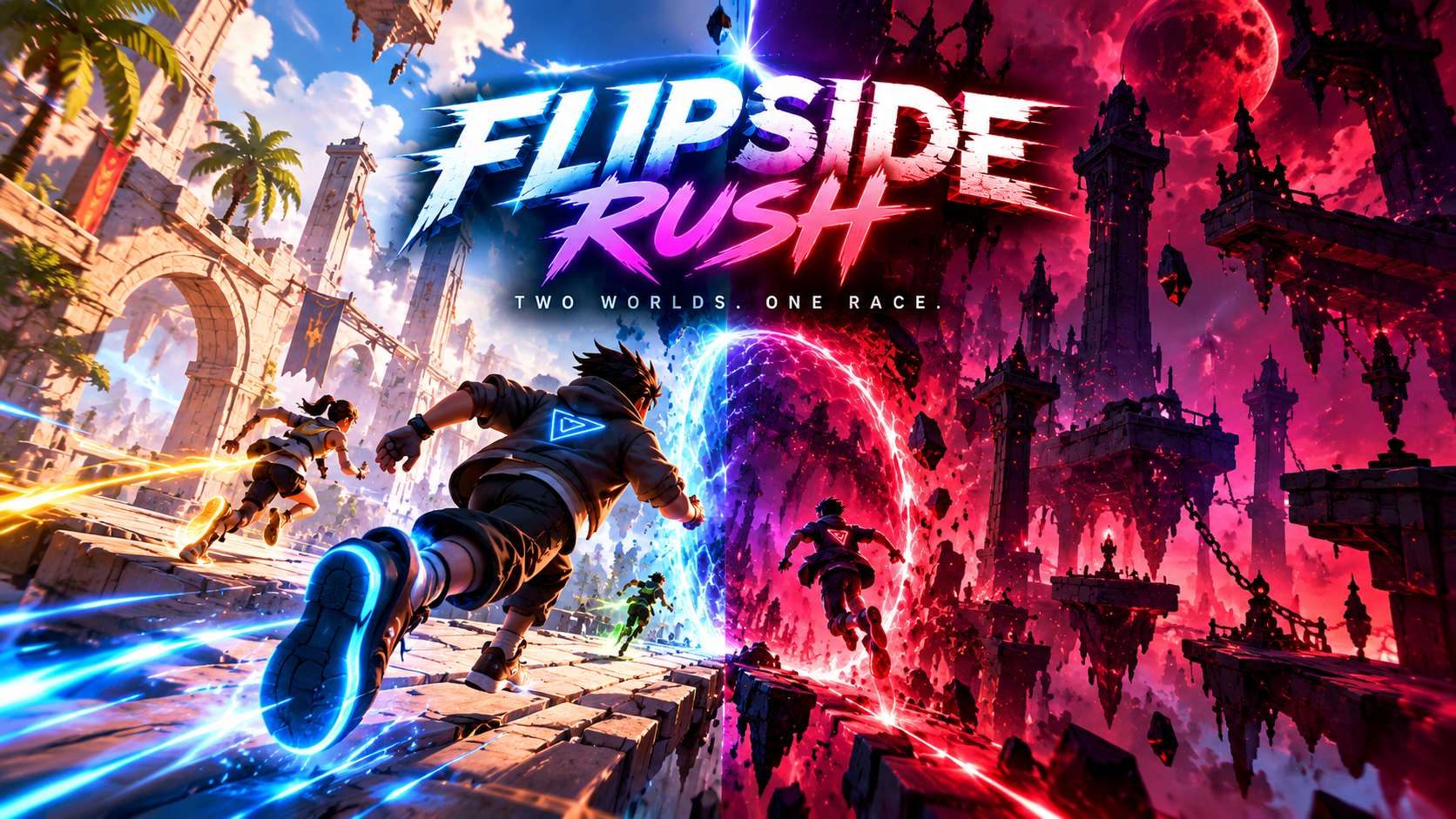 Flipside Rush concept artwork